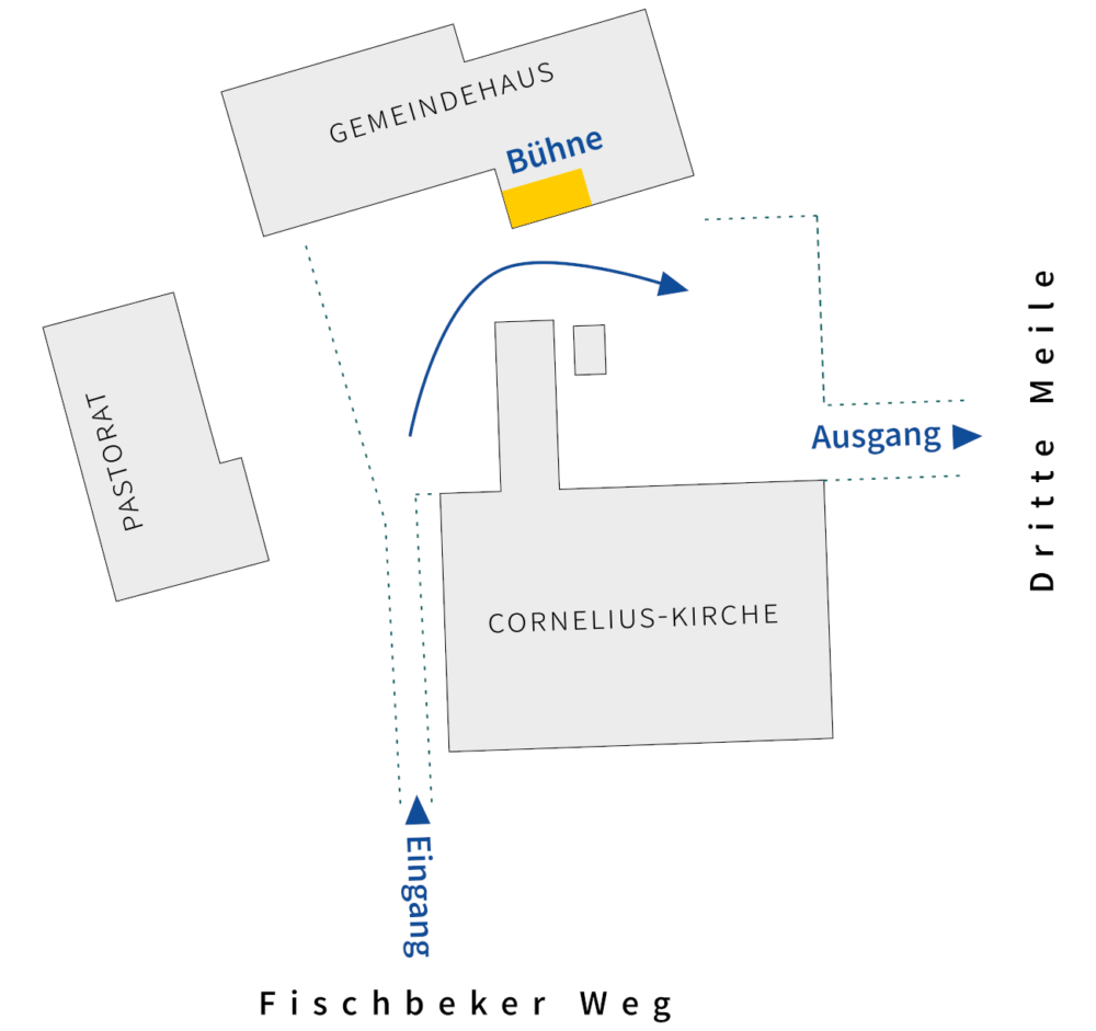 Übersichtskarte Christvesper
