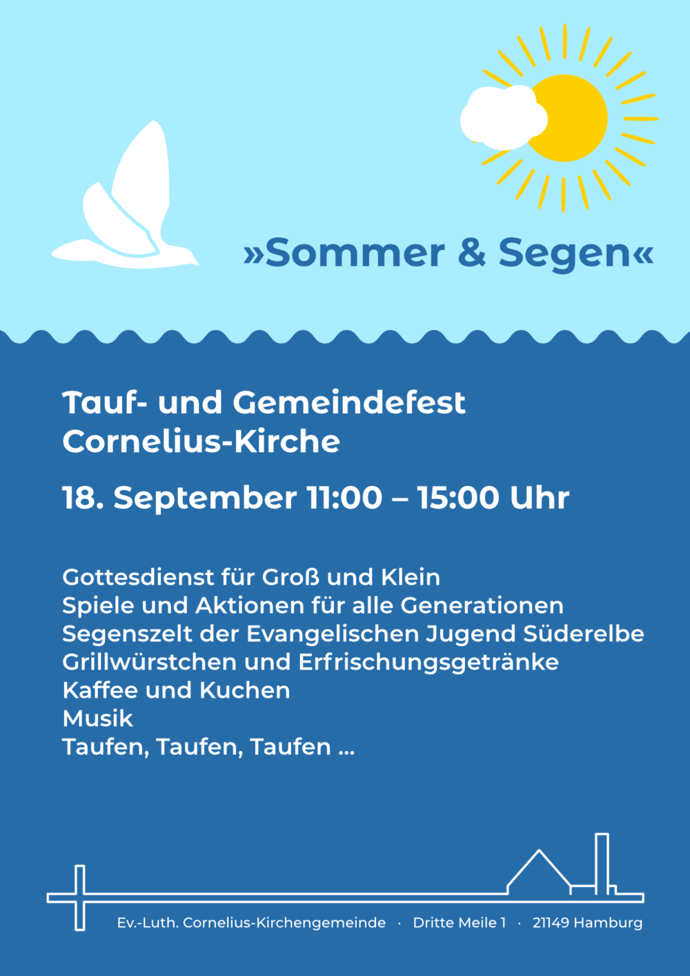 Plakat "Sommer & Segen"